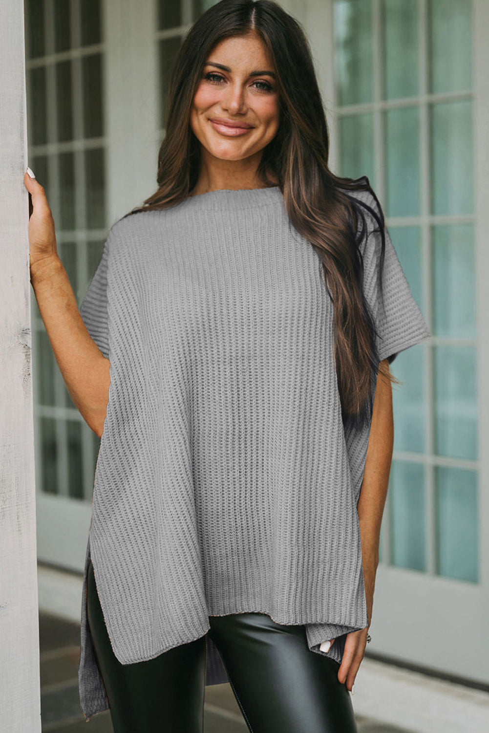 Pull Oversize rose "Mélanie" | Pour FEMMES