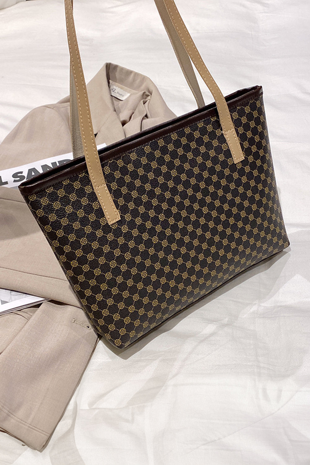 Sac géométrique en cuir "Renata", pour FEMMES