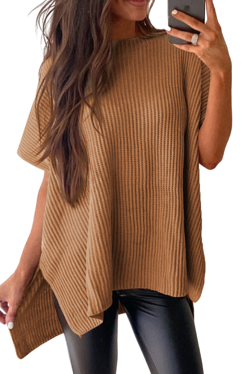Pull Oversize rose "Mélanie" | Pour FEMMES