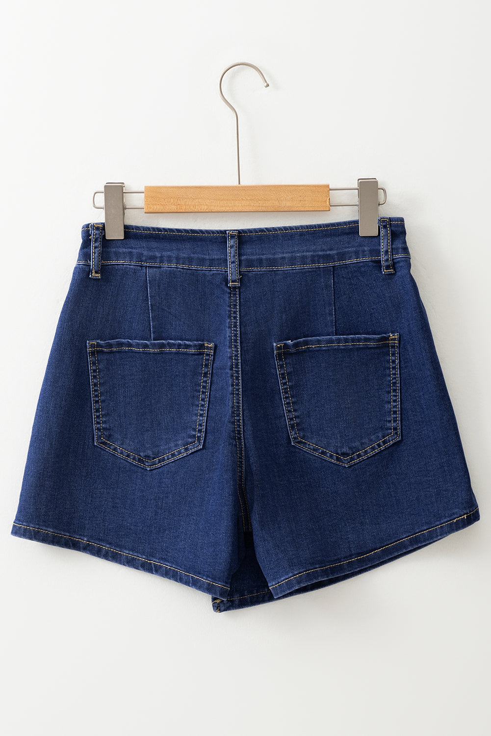 Short en jean bleu | Boutonné | Pour FEMMES