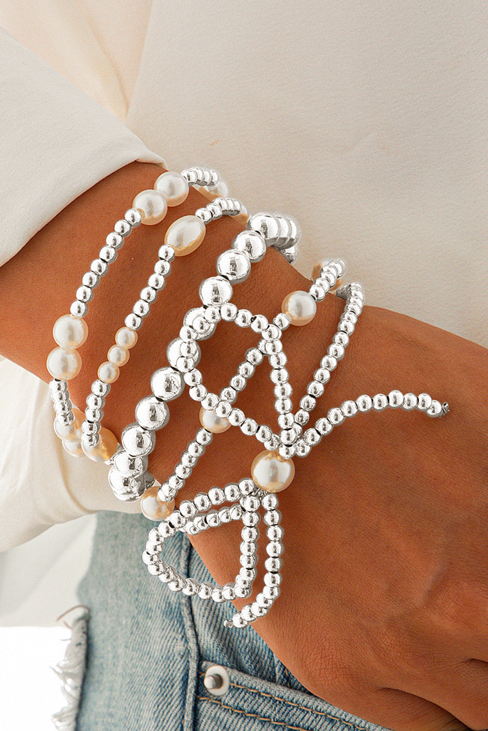 Multi-layered knot bracelet | Gold and/or silver | For WOMEN
