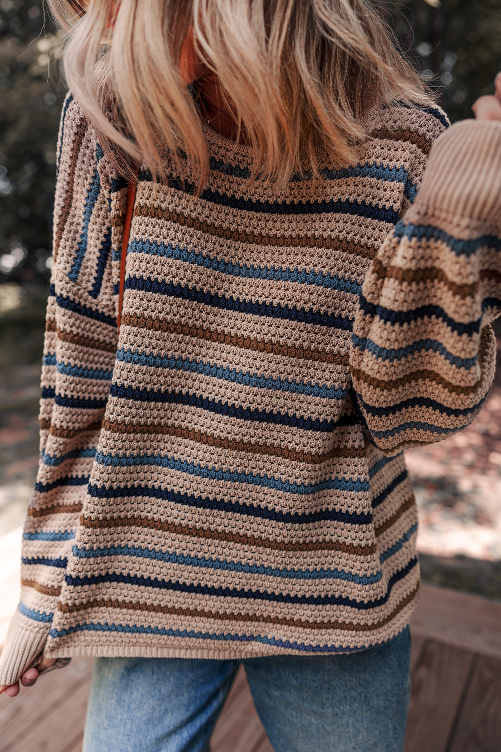 Pull large "Iris" pour FEMMES
