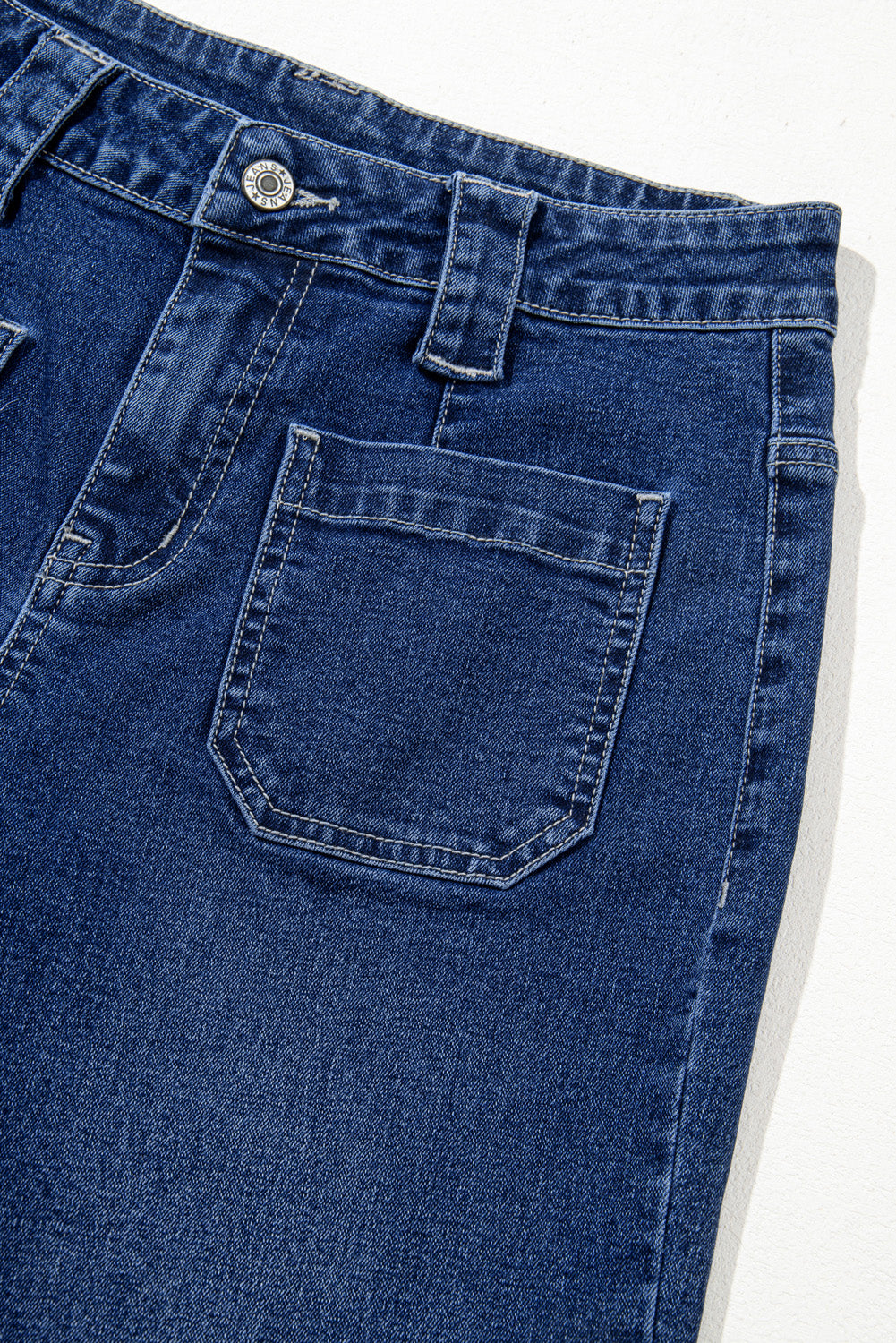 Jean pour FEMMES | Bleu | Large et straight