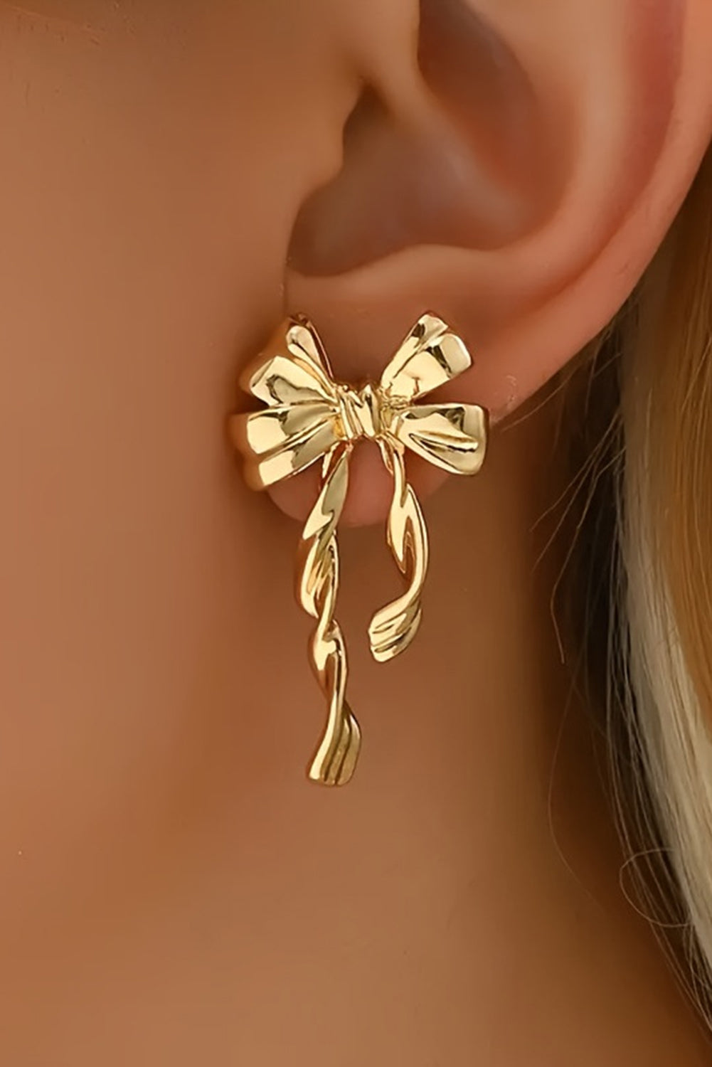 Boucles d'oreilles en noeud "Carmen"