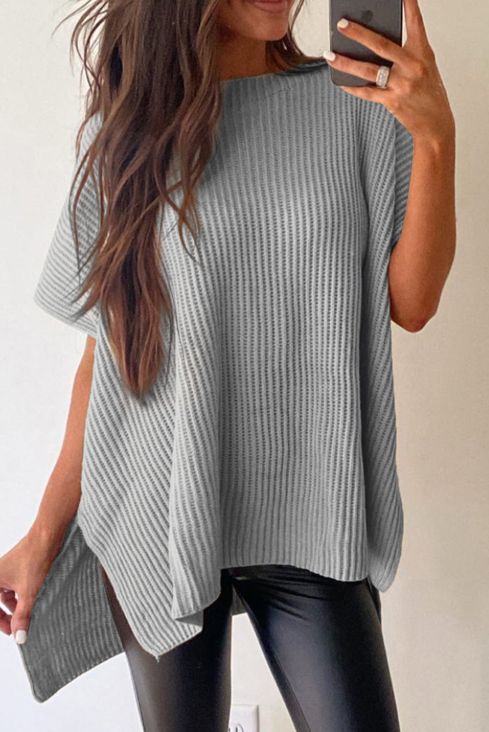 Pull Oversize rose "Mélanie" | Pour FEMMES