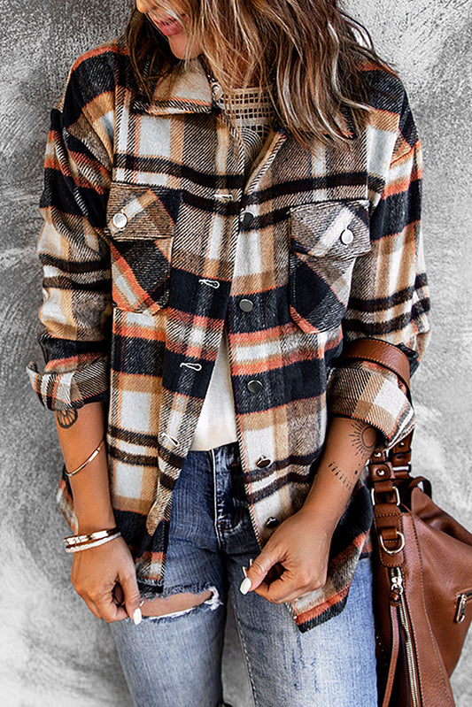 Plaid Overshirt Jacket | For WOMEN