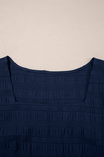 Ensemble bleu foncé | Haut sans manches + short | Pour FEMMES