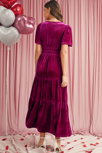 Robe longue | En velours