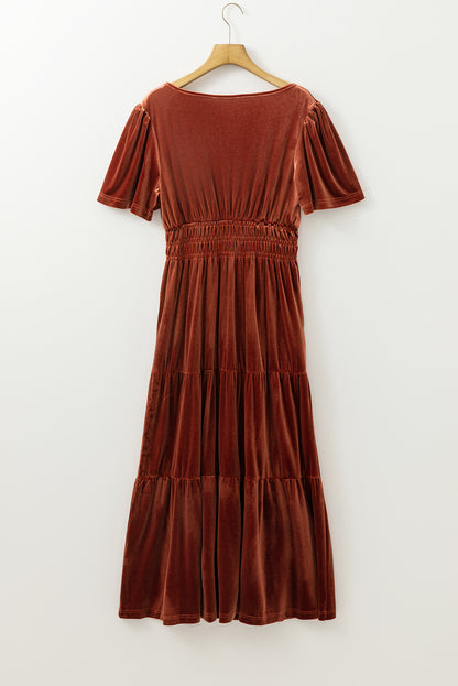 Robe longue | En velours