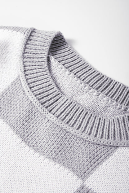 Pull carrelé "Florencia"