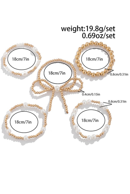 Multi-layered knot bracelet | Gold and/or silver | For WOMEN