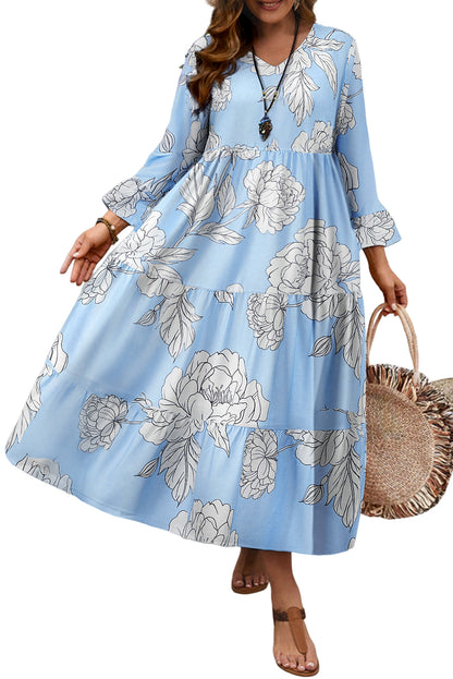 Robe longue plus size "Valentina" pour FEMMES