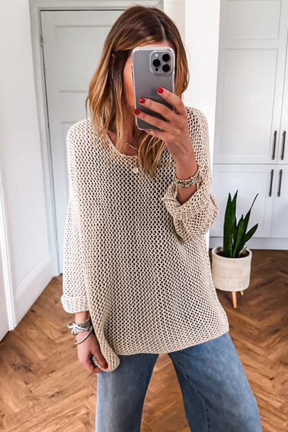 Women's "Victoria" Black Long Sleeve Top