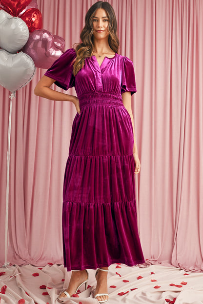 Robe longue | En velours