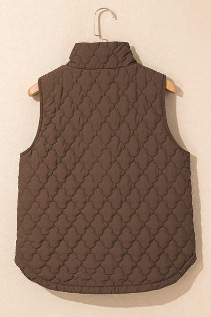 "Celestina" sleeveless down jacket