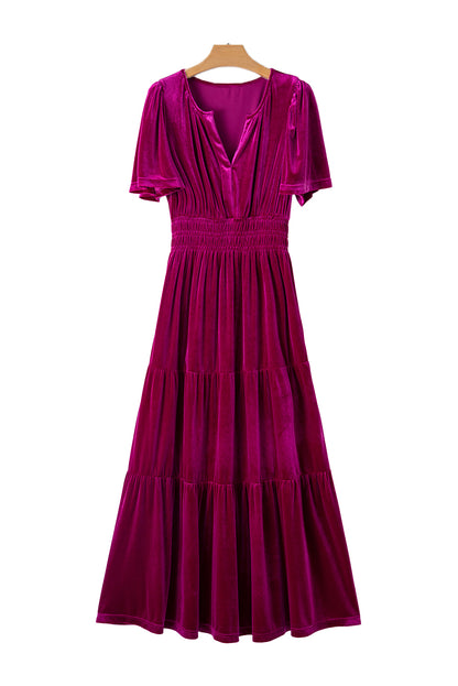Robe longue | En velours
