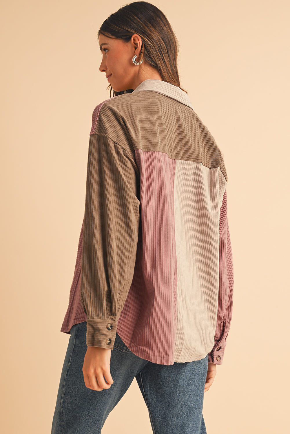 Veste de surchemise | En velours | Pour FEMMES