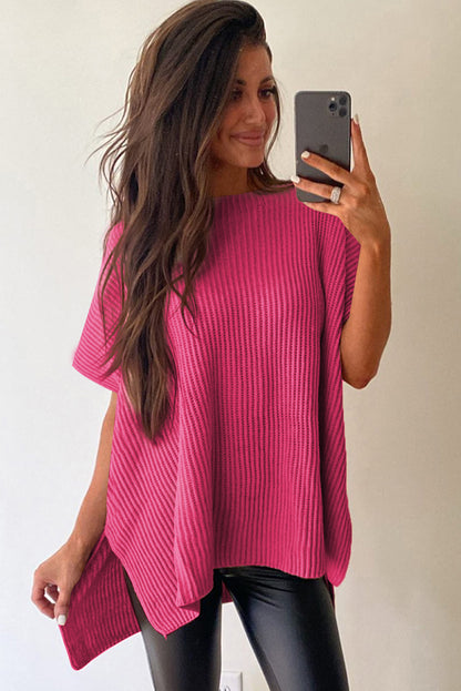 Pull Oversize rose "Mélanie" | Pour FEMMES