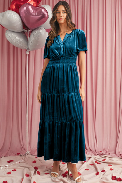 Robe longue | En velours