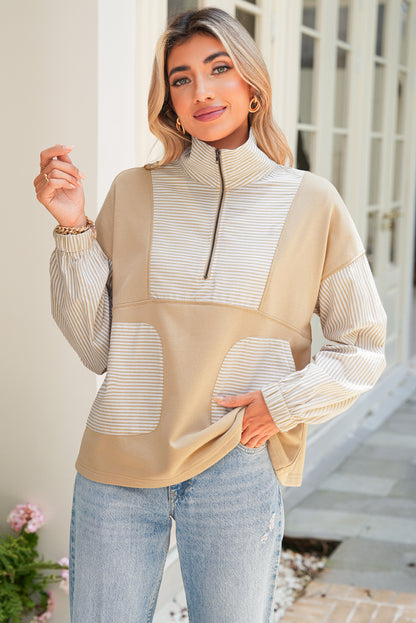 Pull quarter zip "Marie-Antoinette", pour FEMMES