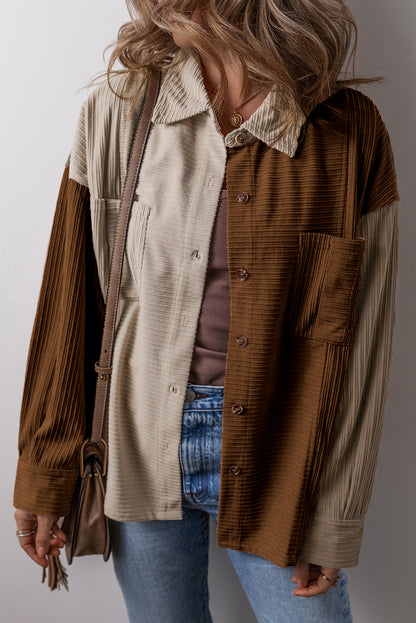 Veste de surchemise | En velours | Pour FEMMES