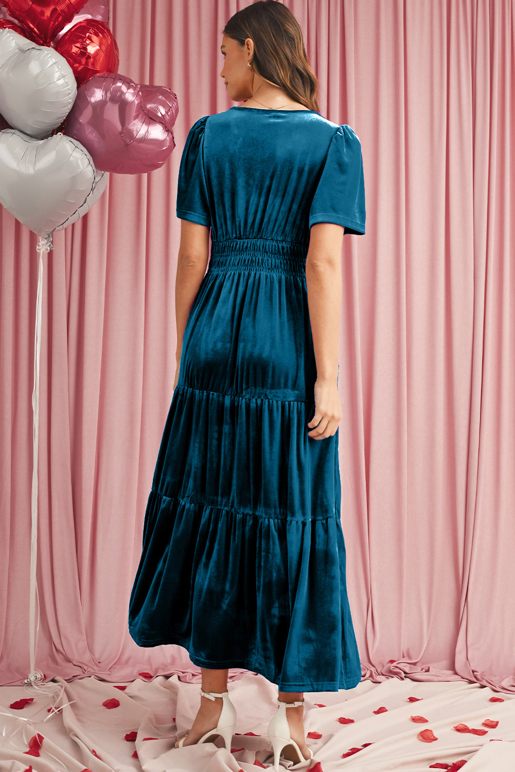 Robe longue | En velours