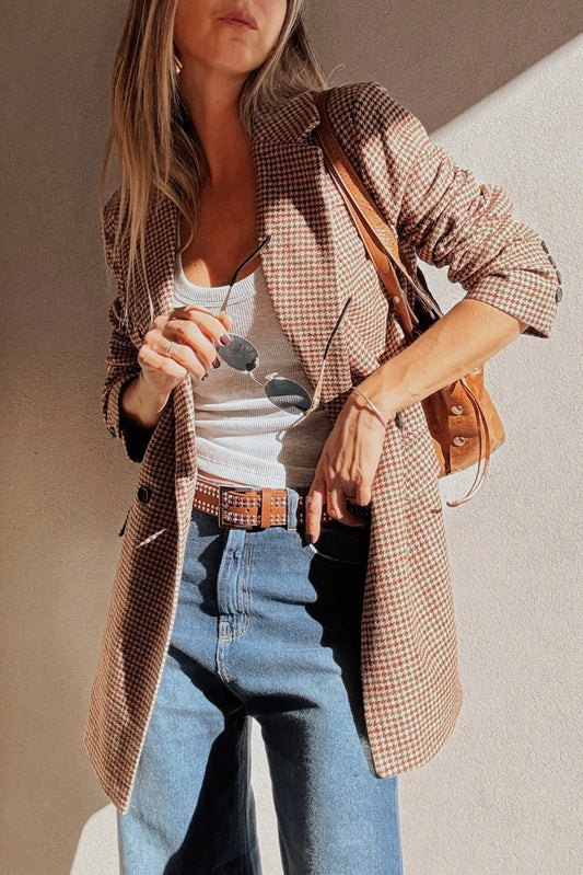 Blazer marron "Adèle"