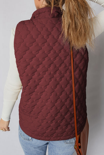 "Celestina" sleeveless down jacket
