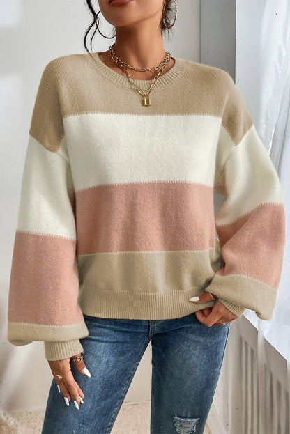 Pull large au col rond | Pour FEMMES