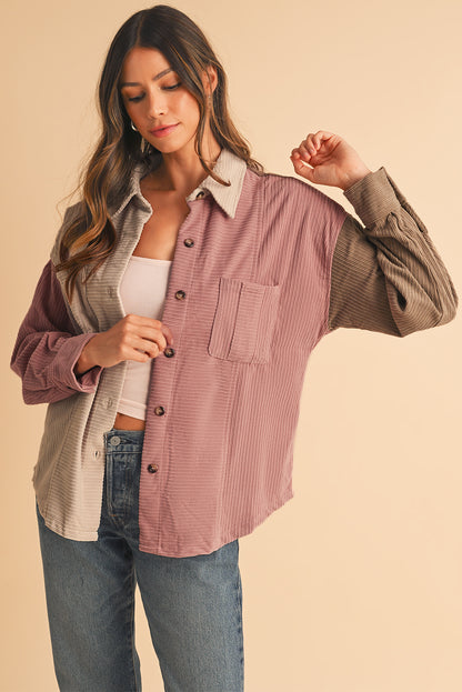 Veste de surchemise | En velours | Pour FEMMES