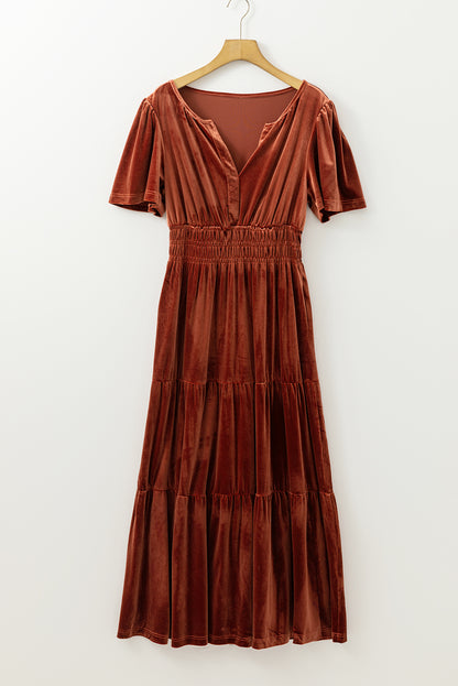 Robe longue | En velours