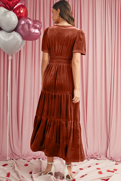 Robe longue | En velours