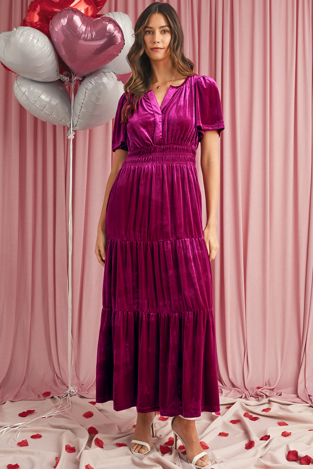 Robe longue | En velours