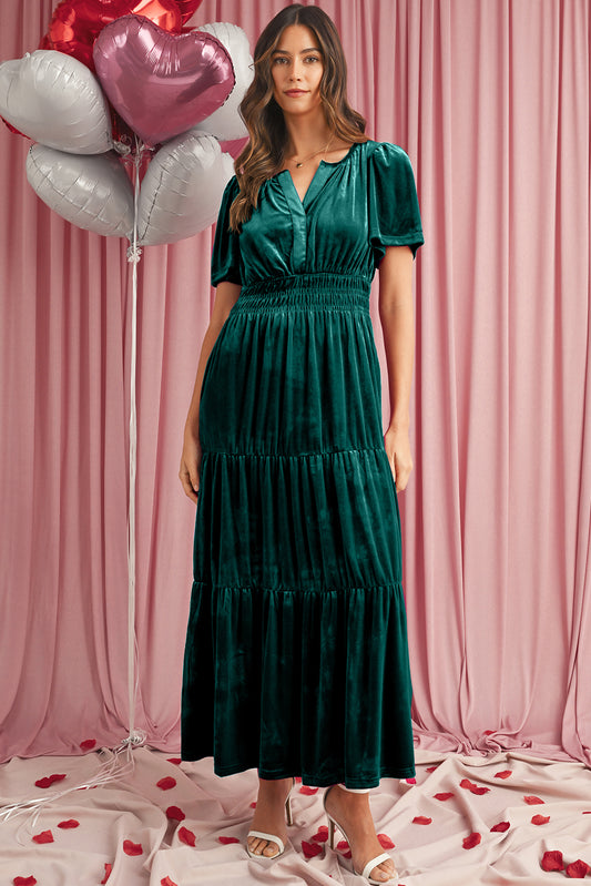 Robe longue | En velours