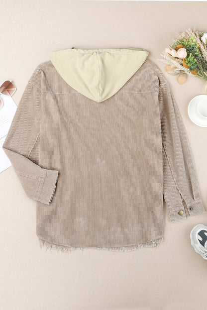 Surechemise en velours | Capuchée | Pour FEMMES