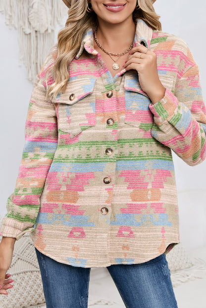 Veste de surchemise boutonnée | Pour FEMMES