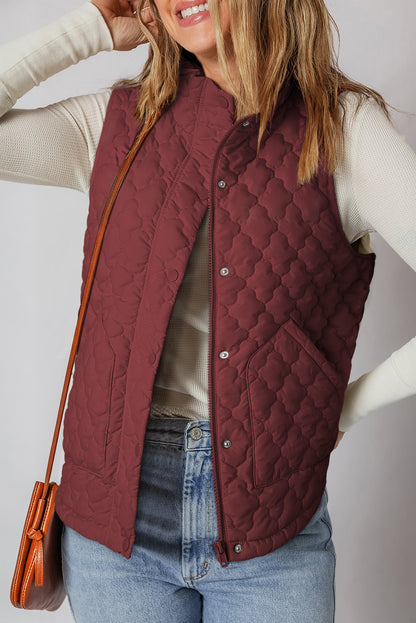 "Celestina" sleeveless down jacket