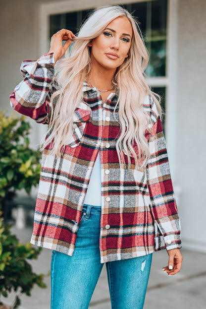 Plaid Overshirt Jacket | For WOMEN