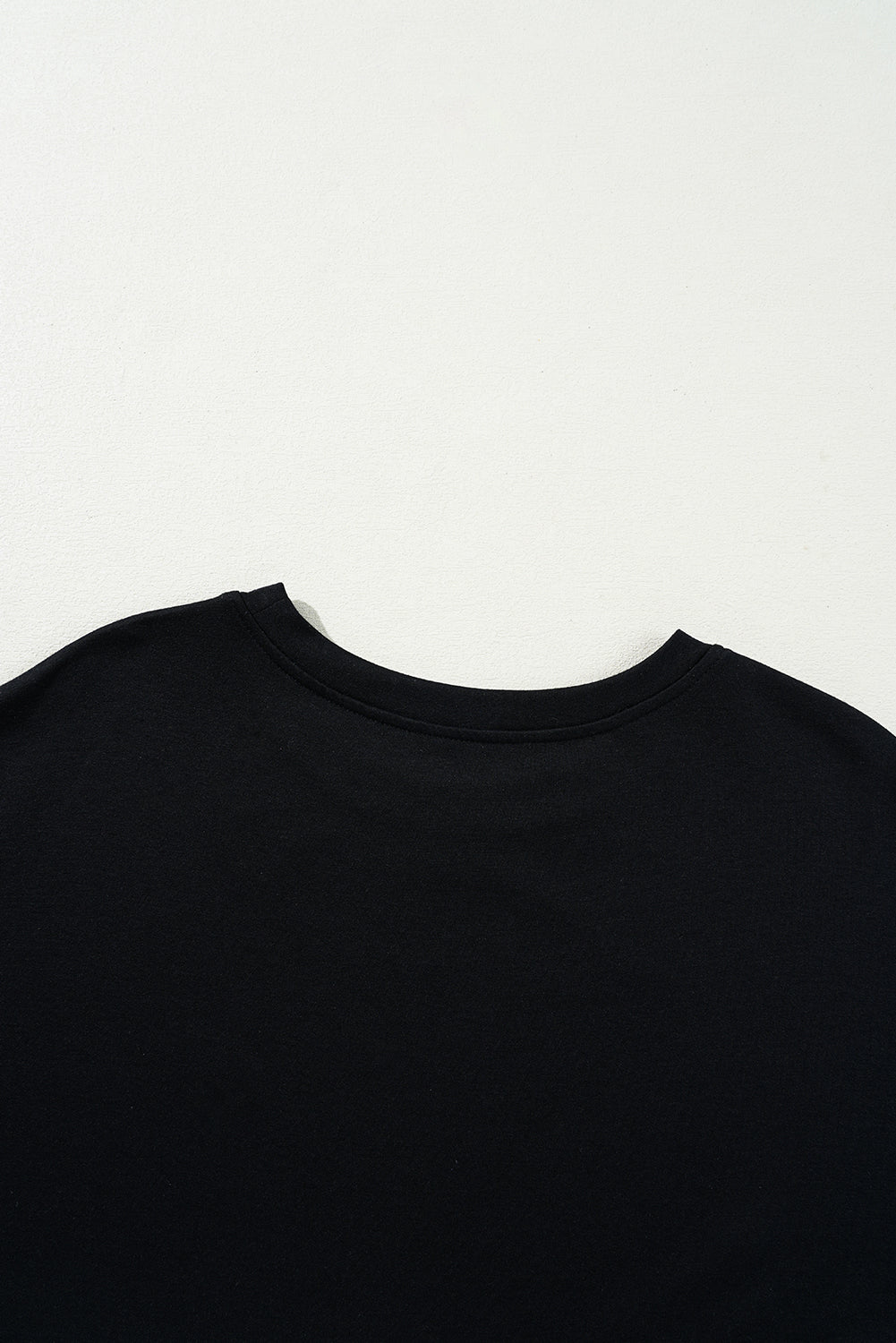 Robe courte en pull | Manches longues