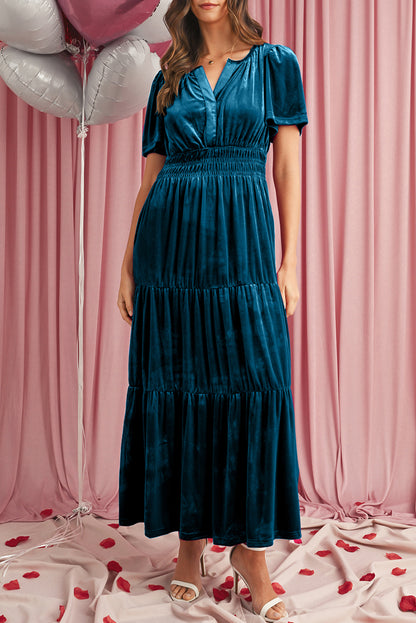 Robe longue | En velours