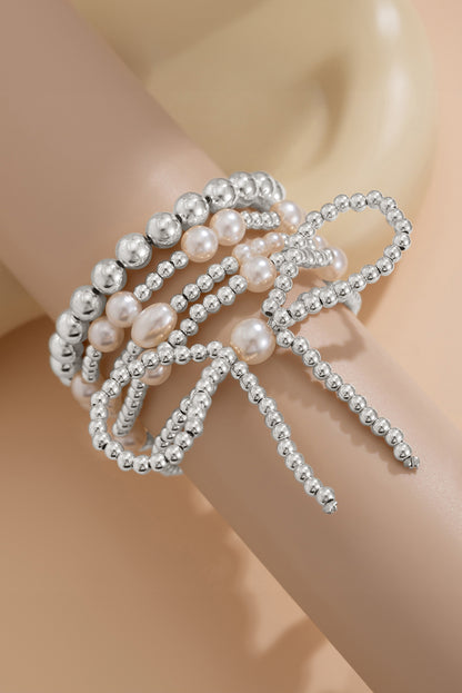 Multi-layered knot bracelet | Gold and/or silver | For WOMEN