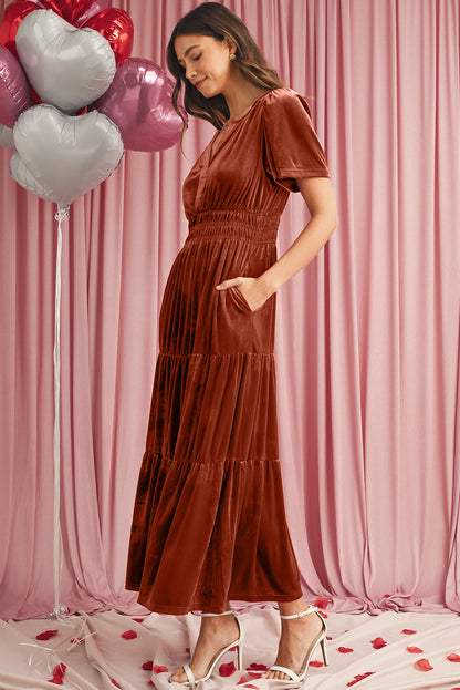 Robe longue | En velours