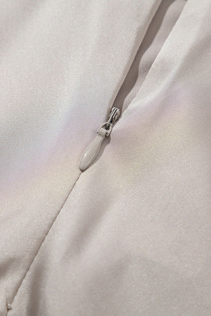 Jupe longue en satin - ELLEsinil