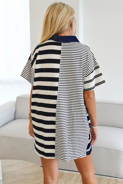 Robe courte en chemisier - ELLEsinil