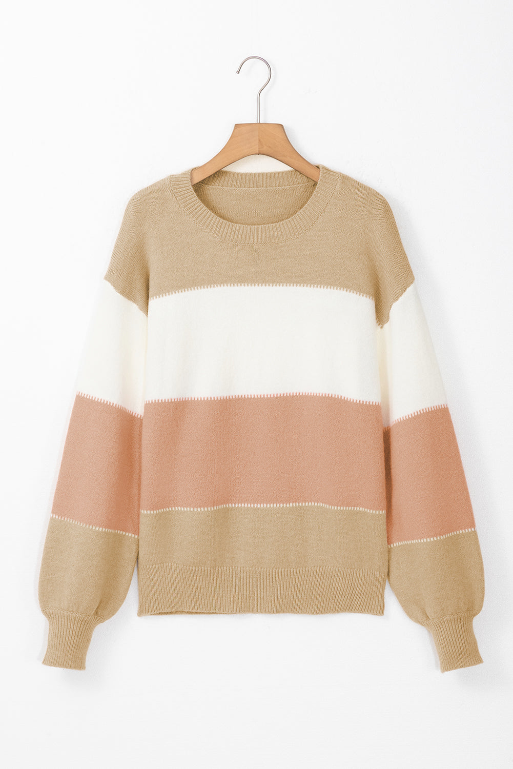Pull large au col rond | Pour FEMMES