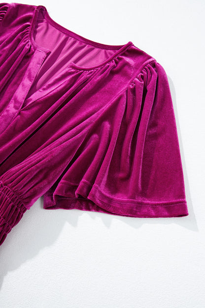 Robe longue | En velours