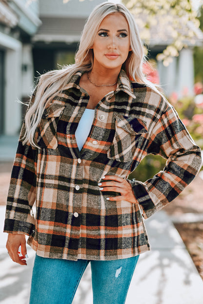 Plaid Overshirt Jacket | For WOMEN