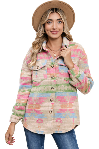 Veste de surchemise boutonnée | Pour FEMMES