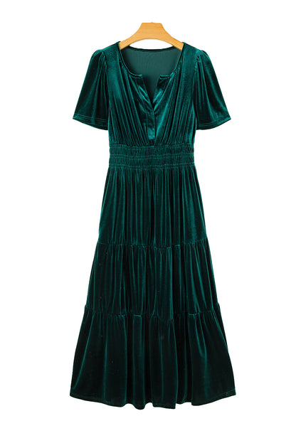 Robe longue | En velours