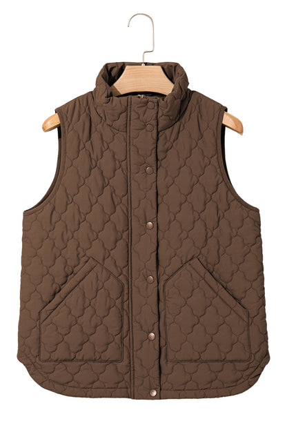 "Celestina" sleeveless down jacket